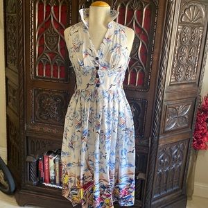 Retrospec’d pinup 40s 50s vintage inspired rockabilly dress USA 6 M